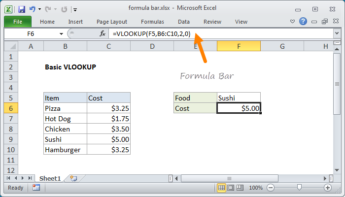 Apa Itu Formula Bar Di Excel Pengertian Fungsi Dan Ca 6594